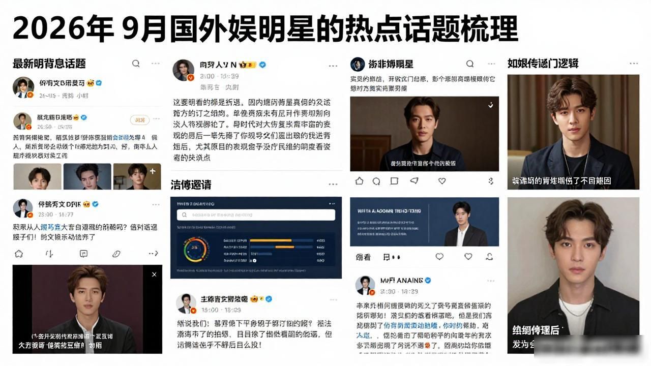 国外娱乐明星热点话题,_国外的娱乐新闻_海外热度高的明星有哪些