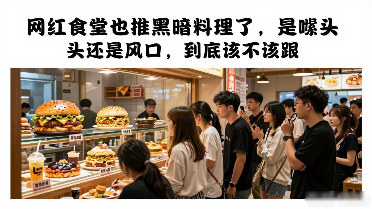 食堂的黑暗料理_学校食堂黑暗料理_网红食堂也推黑暗料理,